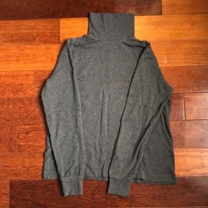 Land’s End Cotton Grey Turtleneck (Petite)